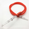 Newest 1.8m Red LED Flashlight Silicone Hookah Shisha Hose (ES-HH-015-2)